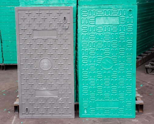 坡心镇树脂复合电力盖板展示